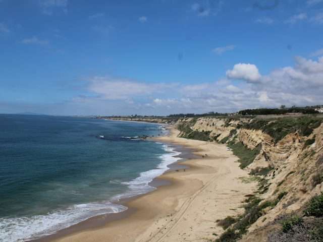 Crystal Cove State Park in US California