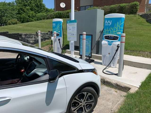Ivy Charging Station in Owen Sound Ontario Canada