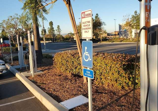 ChargePoint Charging Station in Riverside California