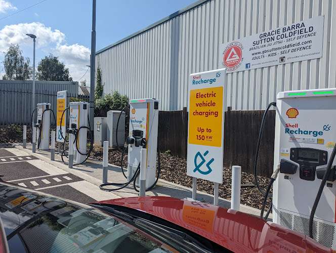 Shell Recharge Charging Station EV Charging Station at Lichfield Rd