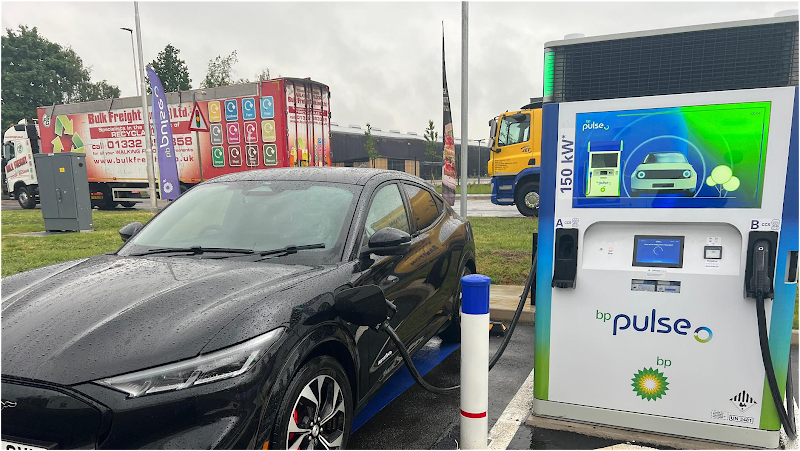 bp pulse Charging Station EV Charging Station at Connect