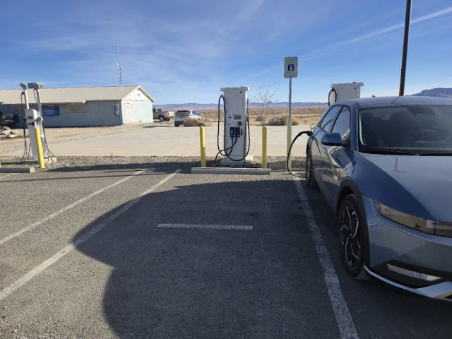 EV Connect Charging Station in Schurz Nevada
