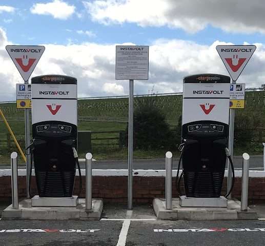 InstaVolt Charging Station in Morpeth United Kingdom of Great Britain and Northern Ireland