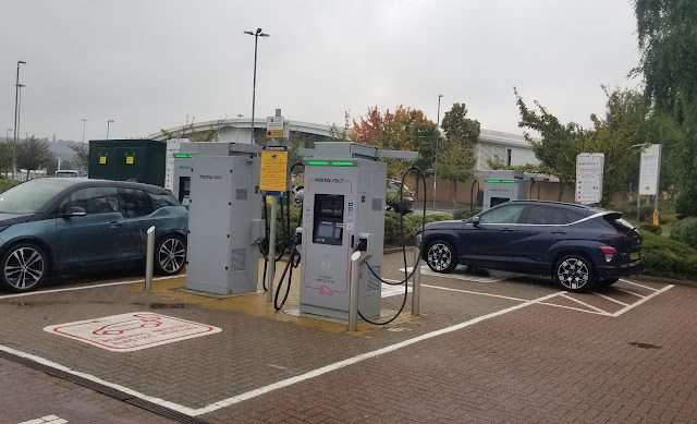 InstaVolt Charging Station in Gateshead United Kingdom of Great Britain and Northern Ireland