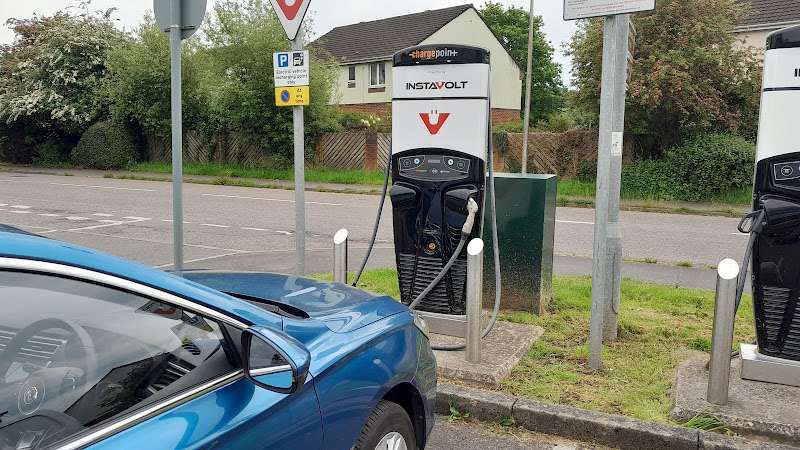 InstaVolt Charging Station EV Charging Station at Valley Sports Centre