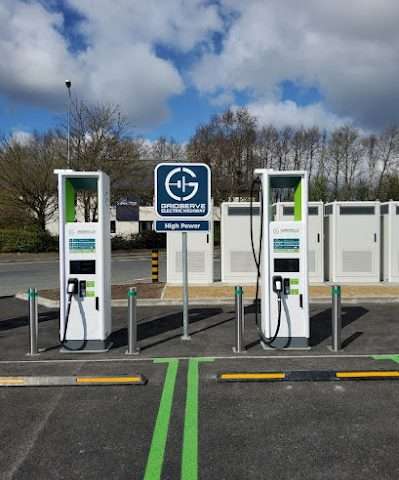 GRIDSERVE Charging Station in Carnforth United Kingdom of Great Britain and Northern Ireland