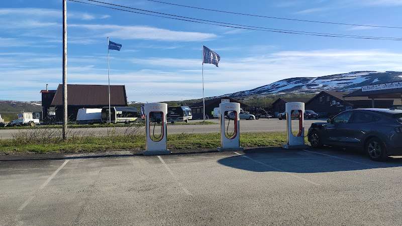 Tesla Supercharger EV Charging Station at Skaidiplassen 8