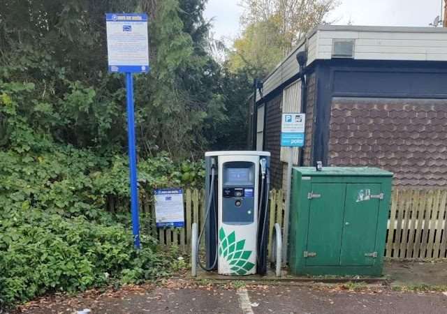 bp pulse Charging Station in Sevenoaks United Kingdom of Great Britain and Northern Ireland