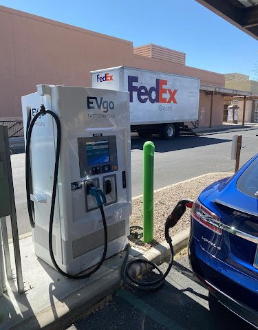 EVgo Charging Station in Tucson Arizona