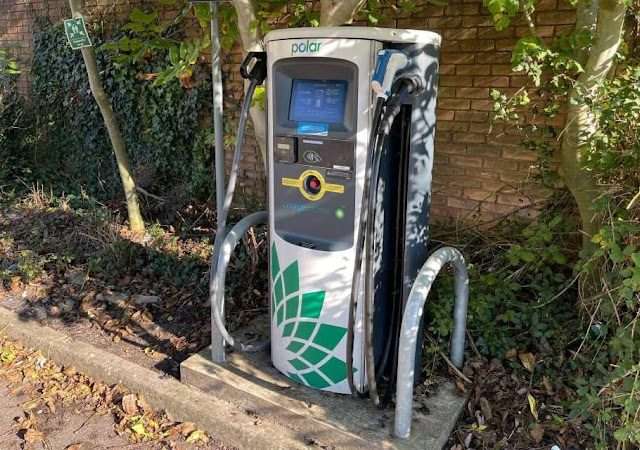 bp pulse Charging Station in Weston-super-Mare United Kingdom of Great Britain and Northern Ireland