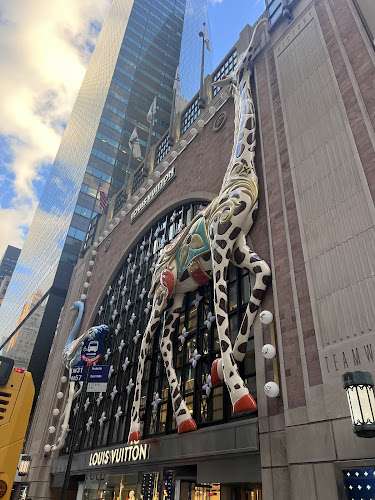 Louis Vuitton EV Charging Station at 6 E 57th St