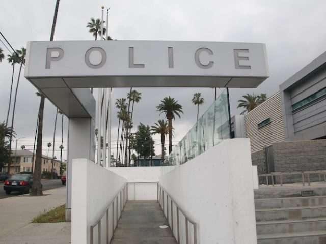 Olympic Community Police Station in Los Angeles California