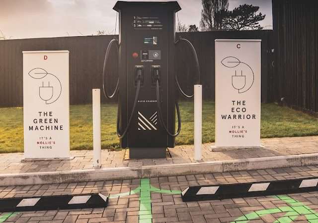 GRIDSERVE Charging Station in Bristol United Kingdom of Great Britain and Northern Ireland