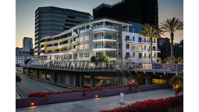 The Crest EV Charging Station at 207 E Seaside Way