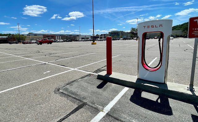 Tesla Supercharger in Leominster Massachusetts