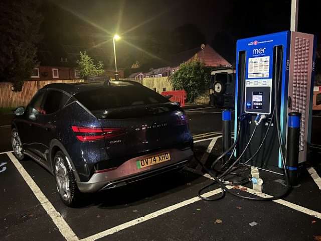 Mer Charging Station in Haslemere United Kingdom of Great Britain and Northern Ireland