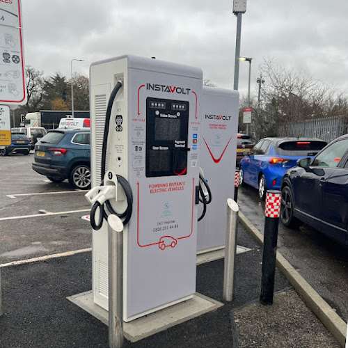 InstaVolt Charging Station EV Charging Station at Galleys Corner