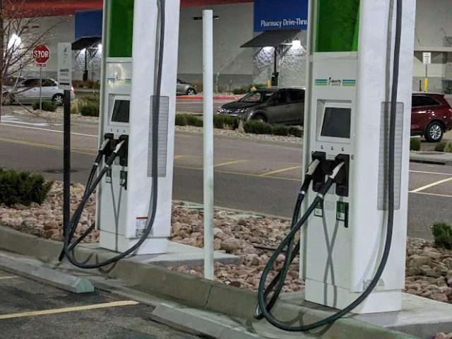Electrify America Charging Station in Colorado Springs Colorado