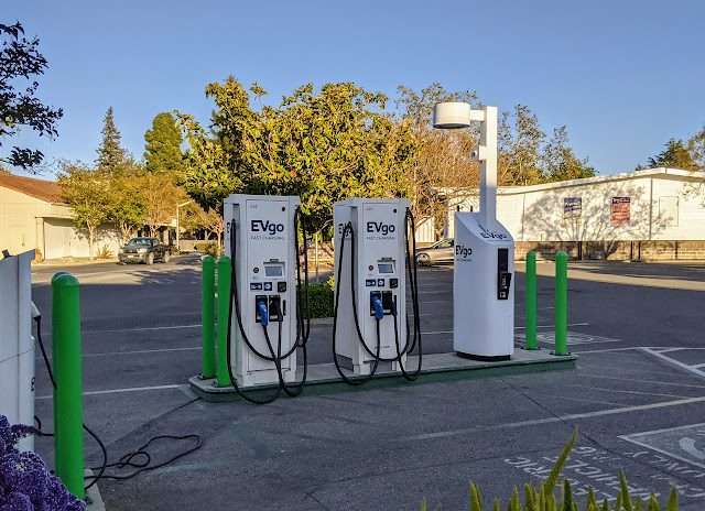 EVgo Charging Station in Mountain View California