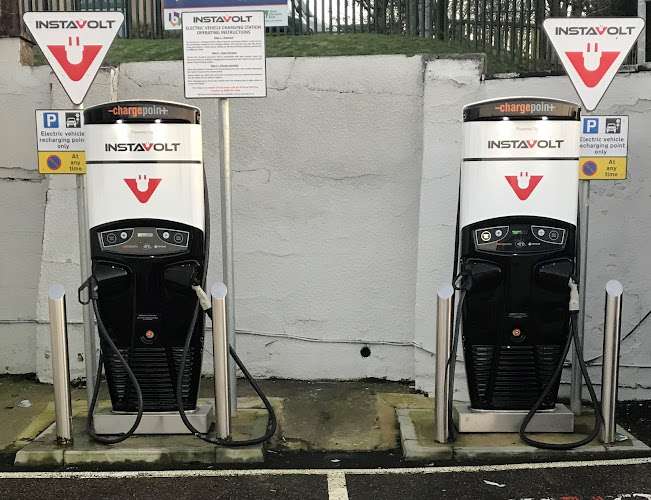 InstaVolt Charging Station EV Charging Station at Higherland Service Station