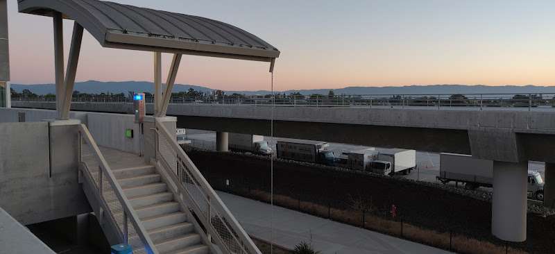 VTA Berryessa Transit Center Parking EV Charging Station at 1585 Mabury Rd