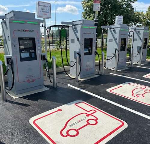 InstaVolt Charging Station in Biggleswade United Kingdom of Great Britain and Northern Ireland