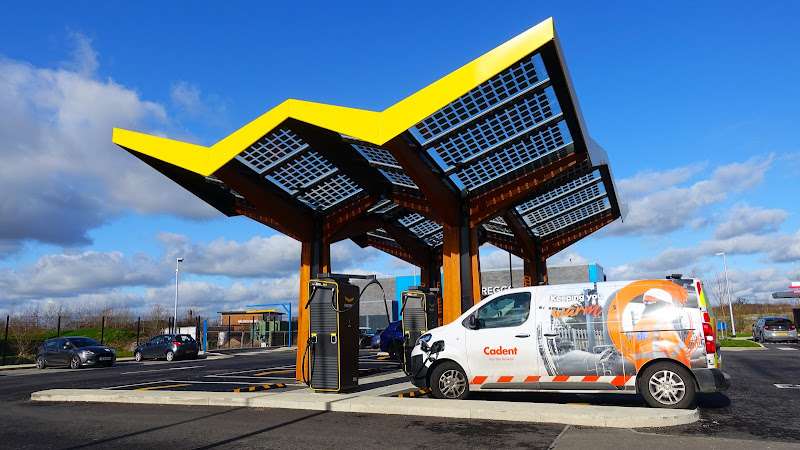 Fastned Charging Station EV Charging Station at Unit A3