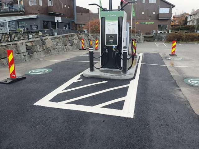 Lyse Charging Station in Hommersåk Norway 4310
