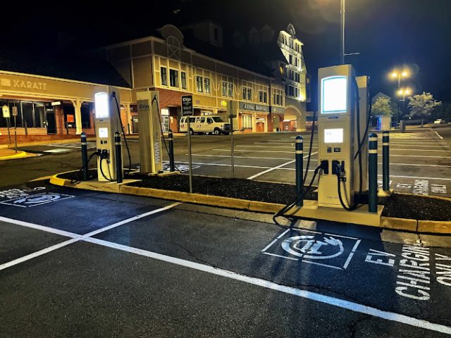 EVgo Charging Station in Herndon Virginia