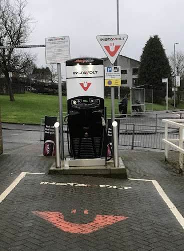 InstaVolt Charging Station EV Charging Station at Kirkie Filling Station