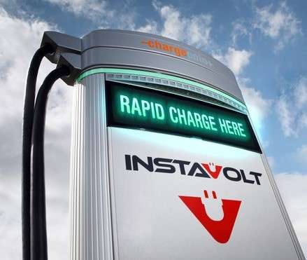 InstaVolt Charging Station in Chester-le-Street United Kingdom of Great Britain and Northern Ireland