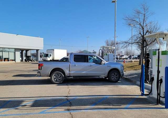 Blink Charging Station in Hiawatha Iowa
