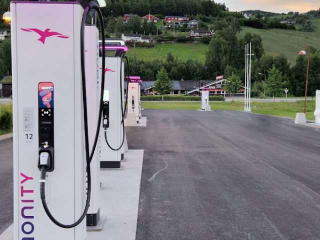 IONITY Charging Station in Vinstra Norway 2640