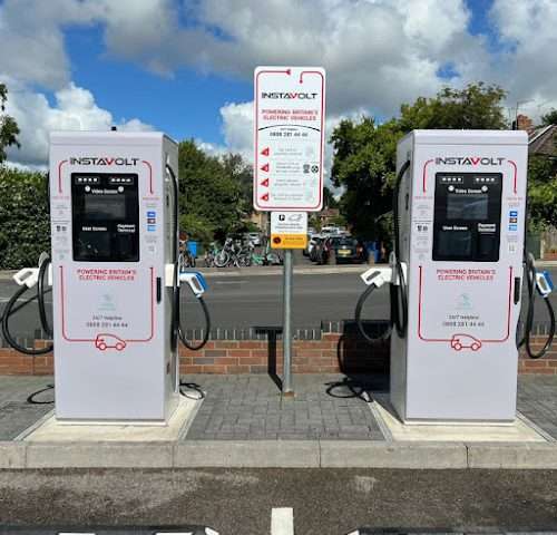InstaVolt Charging Station in Poole United Kingdom of Great Britain and Northern Ireland