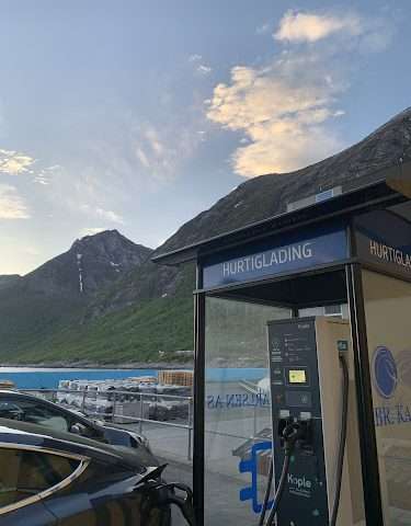 Kople Charging Station in Husøy i Senja Norway 9389