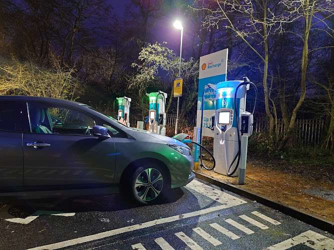 Shell Recharge Charging Station EV Charging Station at High St