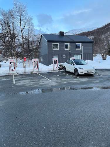 Tesla Supercharger EV Charging Station at Ringvegen 45