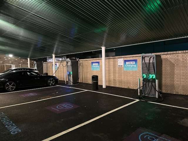 ChargePoint Charging Station in Slough United Kingdom of Great Britain and Northern Ireland