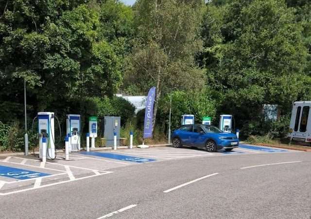 bp pulse Charging Station in Torquay United Kingdom of Great Britain and Northern Ireland