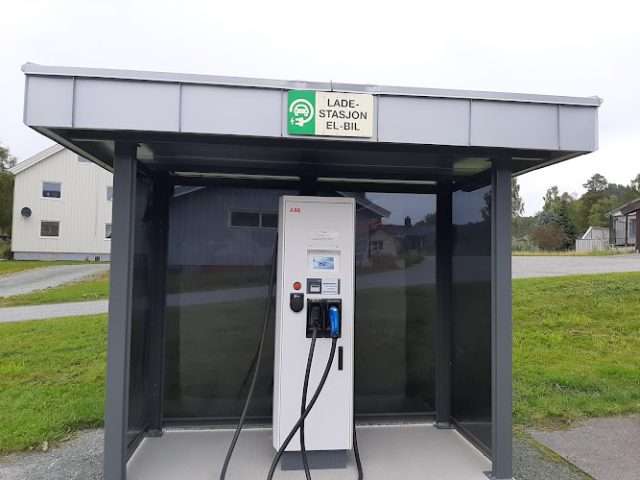 Syrstadeng Bil AS Charging Station in Storås Norway 7334