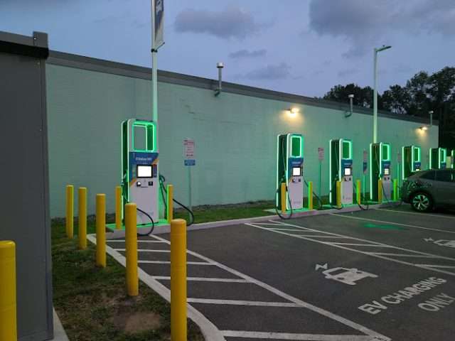 Electrify America Charging Station in Hancock New York