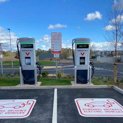 InstaVolt Charging Station EV Charging Station at Costa Drive Thru