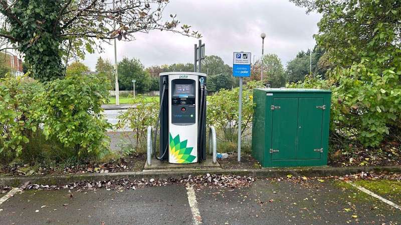 bp pulse Charging Station EV Charging Station at Harvester