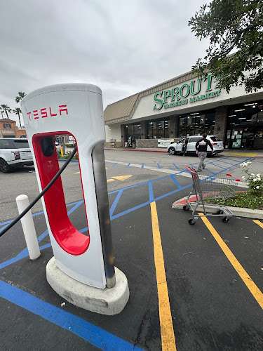 Tesla Supercharger EV Charging Station at N San Fernando Blvd #1009
