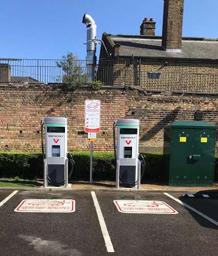InstaVolt Charging Station EV Charging Station at McDonald's Leytonstone