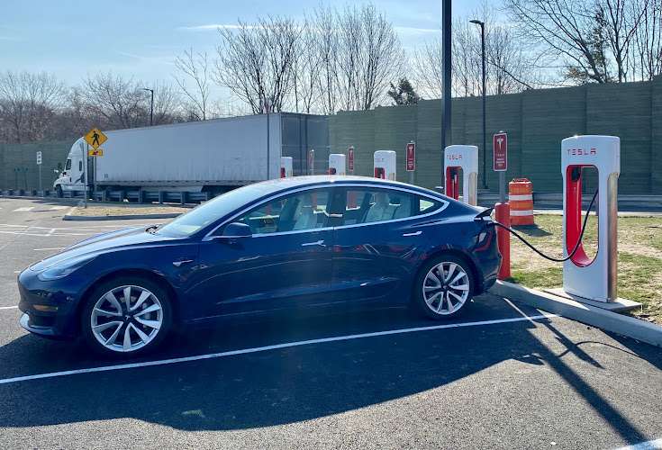 Tesla Supercharger EV Charging Station at 12 Darien Cl