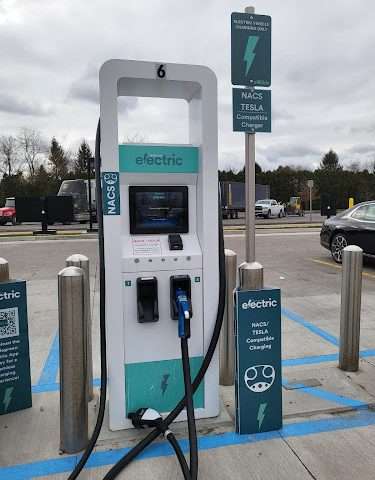 Applegreen Electric Charging Station in Clifton Springs New York