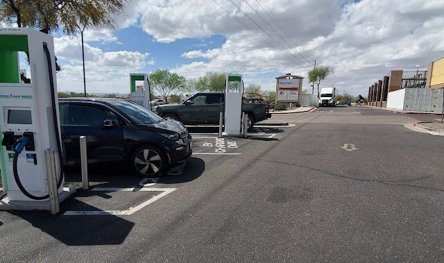 Electrify America Charging Station in Buckeye Arizona