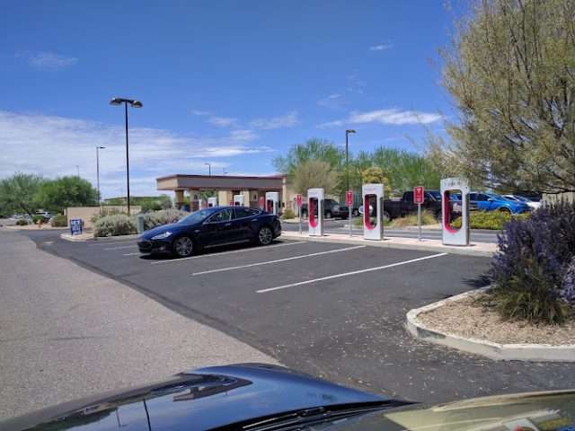 Tesla Supercharger in Casa Grande Arizona