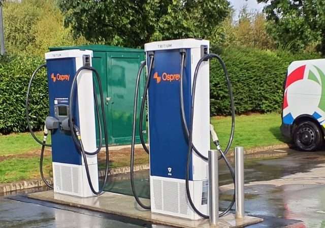 Osprey Charging Station in Braehead United Kingdom of Great Britain and Northern Ireland